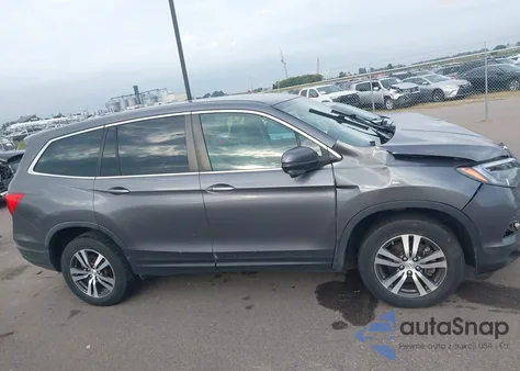 2018 Honda Pilot Ex из США, поврежденный, VIN 5FNYF6H33JB044757
